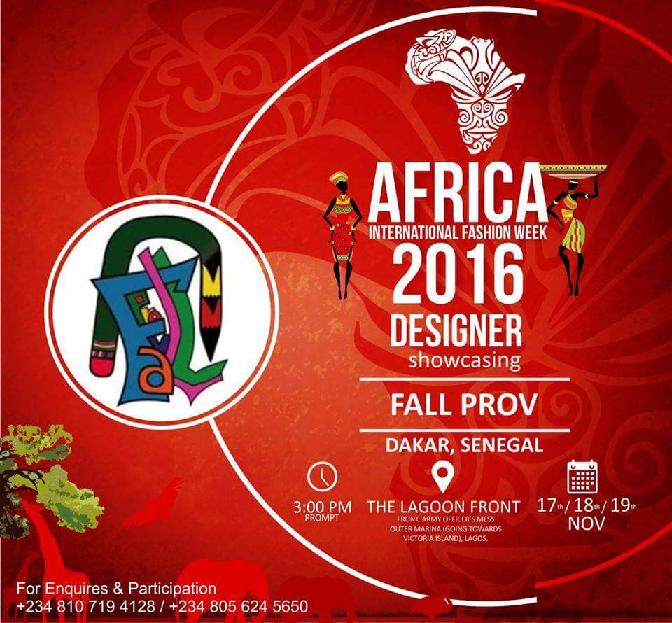 Africa International Fashion Week 2016