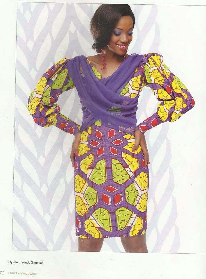 MODE AFRICAINE-FRANCK GNAMIEN-UNIWAX CATALOGUE 2015