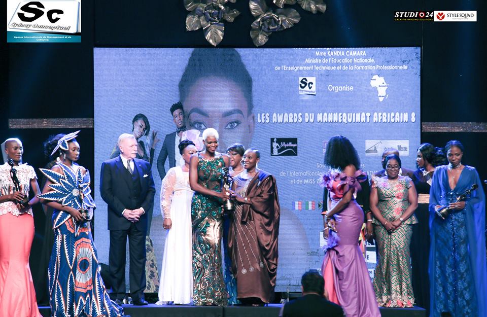 african fashion magazine-ama9-les awards du mannequinat africain-celine minet-dn africa