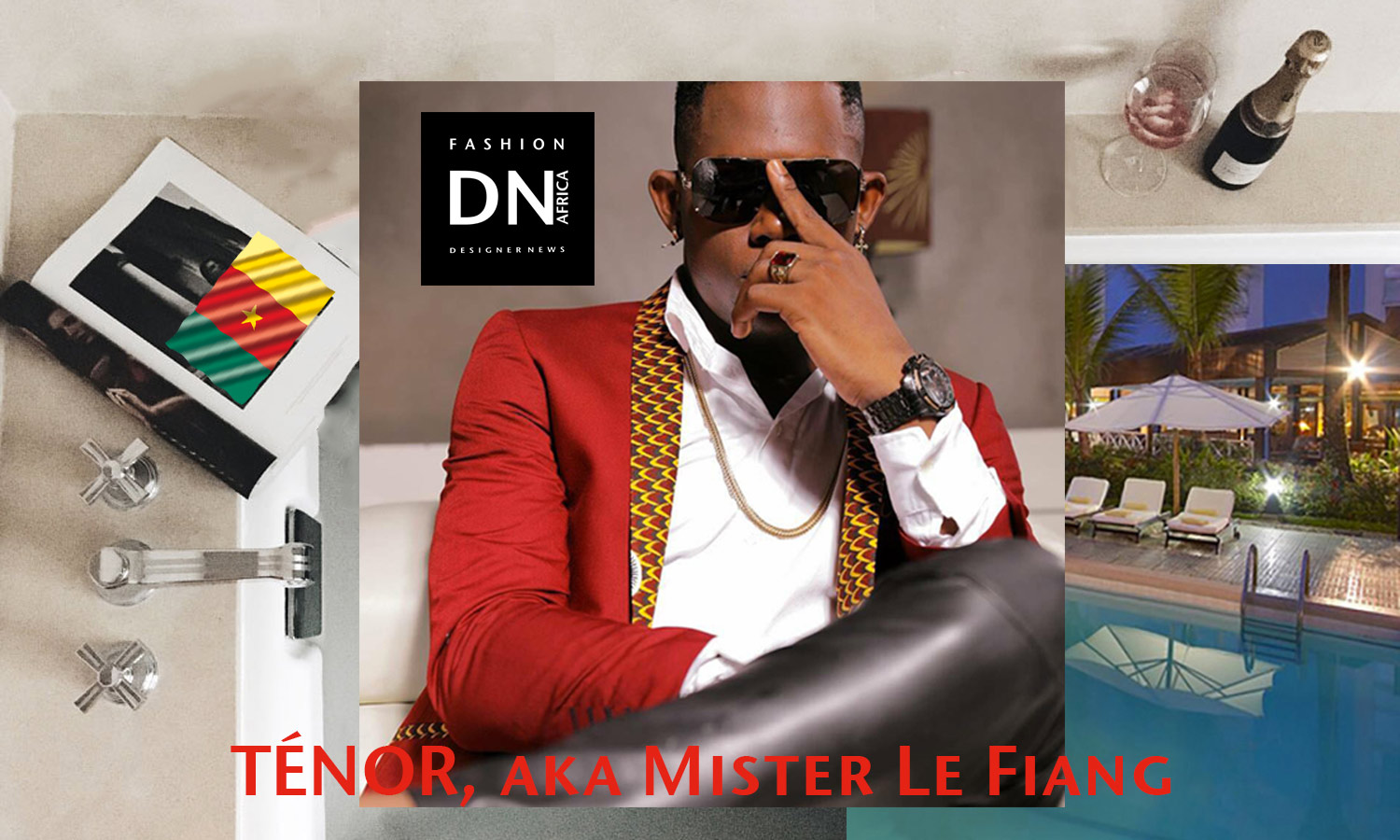 AFRICAN FASHION STYLE MAGAZINE-TÉNOR - TENOR, aka Mister Le Fiang - MARIE MBE-DN AFRICA-STUDIO 24 NIGERIA