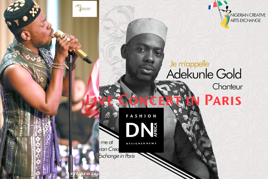 NIGERIAN CREATIVE ARTS EXCHANGE 2018  - ADEKUNLE GOLD live Concert - DN AFRICA /  STUDIO24 NIGERIA Media Partner