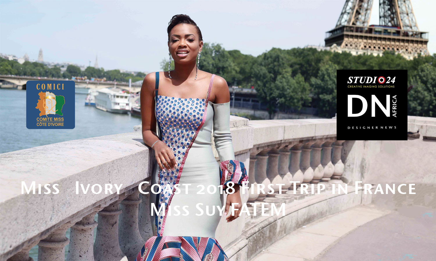 AFRICAN FASHION STYLE MAGAZINE - MISS IVORY COAST 2018 - MISS MARIE-DANIELLE SUY FATEM - DN AFRICA - STUDIO 24 NIGERIA