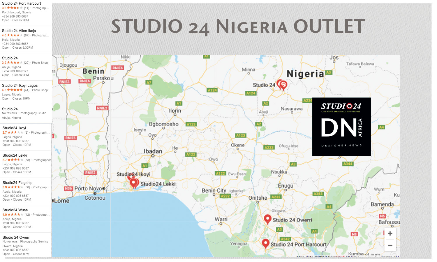 AFRICAN FASHION STYLE MAGAZINE - STUDIO 24 NIGERIA OUTLET - Ifeanyi Christopher Oputa MD - DN AFRICA