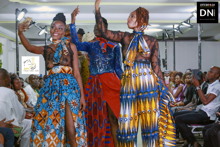 AFRICA KOFA 2nd Edition Organized by Hal Ebene Kobourou Fashion Awards from Parakou (Benin) – Designer KAMISSOKO from Ivory Coast by Ibrahim KAMISSOKO - Model Coulibali Sfeffanie from Burkina – Exclusive contents for DN AFRICA and STUDIO 24 NIGERIA