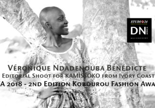 AFRICA FASHION STYLE MAGAZINE - KOFA 2nd Edition Organized by Hal Ebene Kobourou Fashion Awards from Parakou (Benin) – Designer KAMISSOKO from Ivory Coast by Ibrahim KAMISSOKO - Model VÉRONIQUE NDADENOUBA BÉNÉDICTE from Chad – Exclusive contents for DN AFRICA and STUDIO 24 NIGERIA