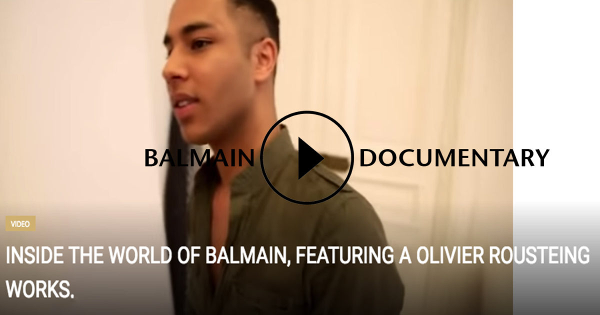 AFRICAN FASHION STYLE MAGAZINE - Inside-the-world-of-Balmain,-featuring-a-Olivier-Rousteing-works - BANGUMI PRODUCTION - A FILM BY LOIC PRIGENT -Media Partner DN MAG, DN AFRICA -STUDIO 24 NIGERIA - STUDIO 24 INTERNATIONAL