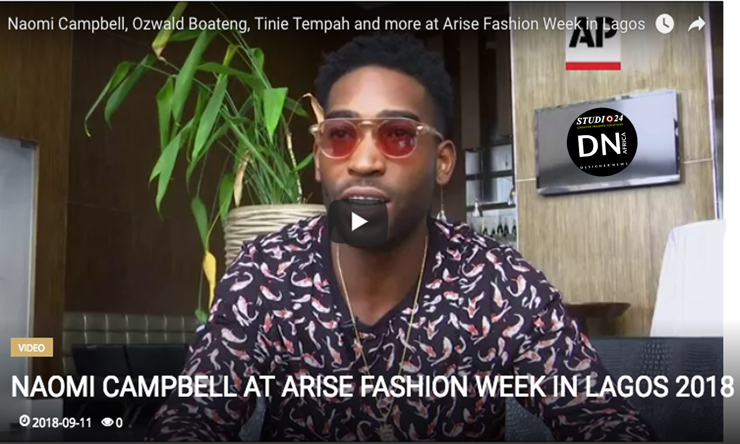 AFRICAN FASHION STYLE MAGAZINE - Naomi-Campbell-at-Arise-Fashion-Week-in-Lagos-2018 -Media Partner DN MAG, DN AFRICA -STUDIO 24 NIGERIA - STUDIO 24 INTERNATIONAL