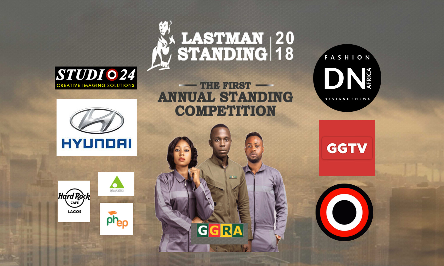 AFRICAN FASHION MAGAZINE - LAST MAN STANDING BY GGRA FIRST EDITION - HARD ROCK CAFE LAGOS NIGERIA - Media Partner DN MAG, DN AFRICA -STUDIO 24 NIGERIA - STUDIO 24 INTERNATIONAL