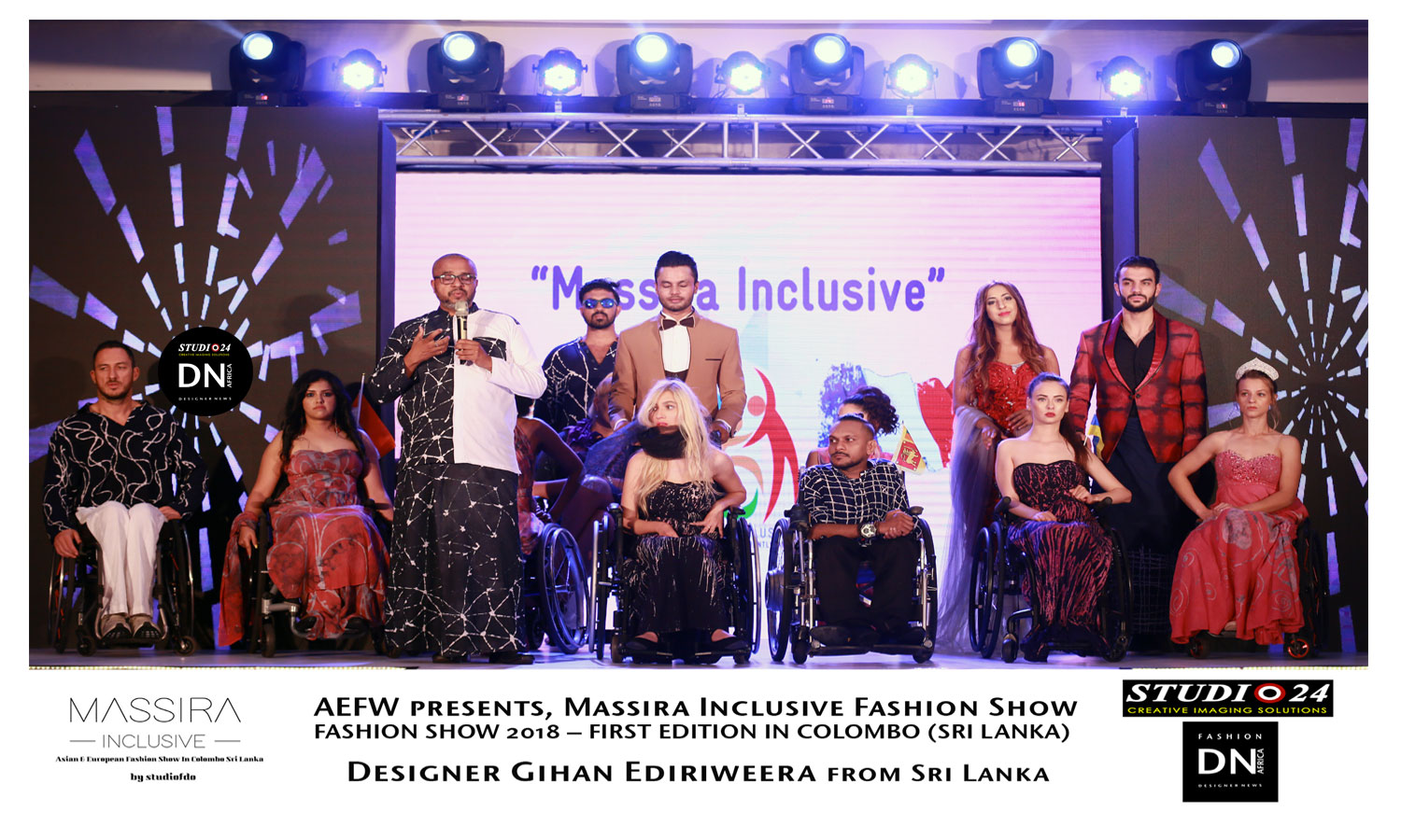 AAFRICAN FASHION STYLE MAGAZINE -MASSIRA Inclusive Colombo Sri Lanka -MASSIRA-Gihan-Ediriweera- - President Fernando Rex - Organization of event: Nawel Benzaouia - Media Partner DN MAG, DN AFRICA -STUDIO 24 NIGERIA - STUDIO 24 INTERNATIONAL