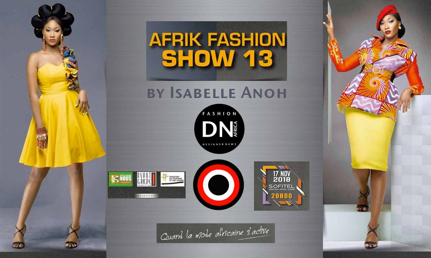 AFRICAN FASHION STYLE MAGAZINE - AFRIK FASHION SHOW 13 - Model Morgan Elkana - ORGANIZER ISABELLE ANOH - ABIDJAN IVORY COAST - Official Media Partner DN AFRICA -STUDIO 24 NIGERIA - STUDIO 24 INTERNATIONAL - Ifeanyi Christopher Oputa MD AND CEO OF COLVI LIMITED AND STUDIO 24