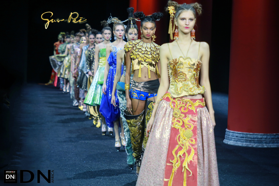 AFRICAN FASHION STYLE MAGAZINE - PFW GUO PEI SS19 COUTURE COLLECTION - PR JACQUES BABANDO COMMUNICATION - Official Media Partner DN AFRICA -STUDIO 24 NIGERIA - STUDIO 24 INTERNATIONAL - Ifeanyi Christopher Oputa MD AND CEO OF COLVI LIMITED AND STUDIO 24 - CHEVEUX CHERIE STUDIO BY MARIEME DUBOZ