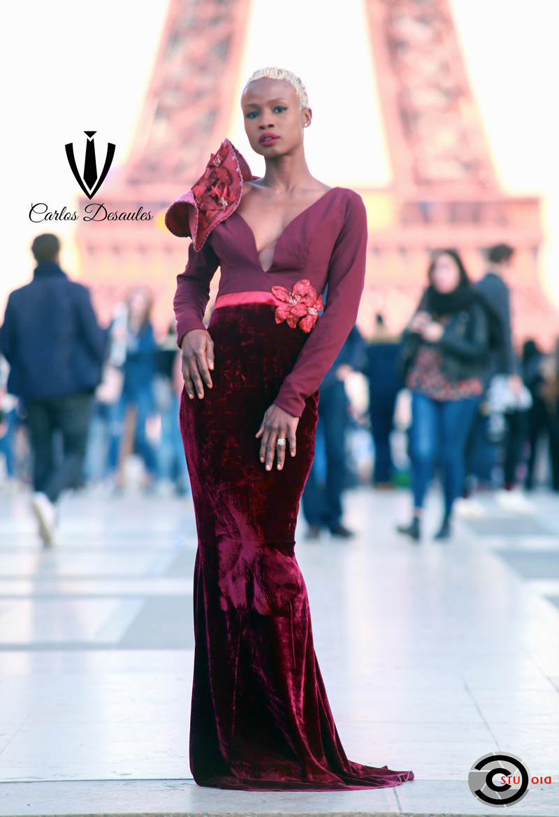 AFRICAN FASHION STYLE MAGAZINE - Designer Carlos DESAULES - Collection Capsule 2019 - Model Marieme DIEDHIOU - Official Media Partner DN AFRICA - STUDIO 24 NIGERIA - STUDIO 24 INTERNATIONAL - Ifeanyi Christopher Oputa MD AND CEO OF COLVI LIMITED AND STUDIO 24 - CHEVEUX CHERIE and Cheveux Cherie studio STUDIO BY MARIEME DUBOZ- Fashion Editor Edith DALIGOU
