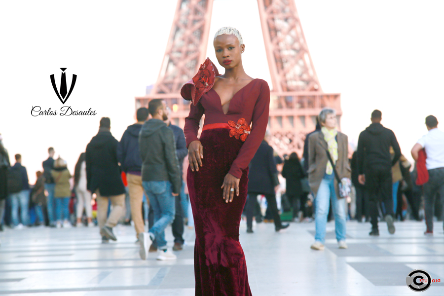 AFRICAN FASHION STYLE MAGAZINE - Designer Carlos DESAULES - Collection Capsule 2019 - Model Marieme DIEDHIOU - Official Media Partner DN AFRICA - STUDIO 24 NIGERIA - STUDIO 24 INTERNATIONAL - Ifeanyi Christopher Oputa MD AND CEO OF COLVI LIMITED AND STUDIO 24 - CHEVEUX CHERIE and Cheveux Cherie studio STUDIO BY MARIEME DUBOZ- Fashion Editor Edith DALIGOU