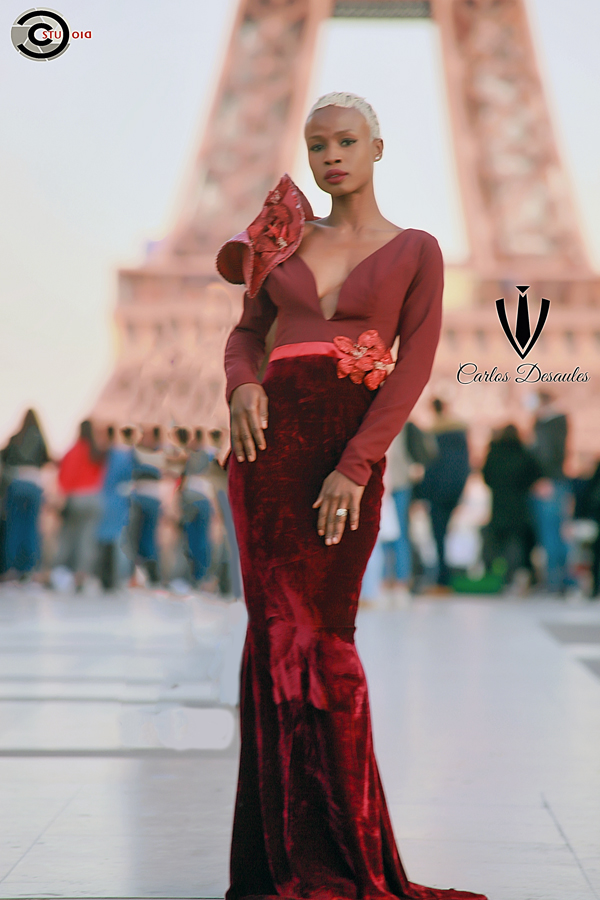 AFRICAN FASHION STYLE MAGAZINE - Designer Carlos DESAULES - Collection Capsule 2019 - Model Marieme DIEDHIOU - Official Media Partner DN AFRICA - STUDIO 24 NIGERIA - STUDIO 24 INTERNATIONAL - Ifeanyi Christopher Oputa MD AND CEO OF COLVI LIMITED AND STUDIO 24 - CHEVEUX CHERIE and Cheveux Cherie studio STUDIO BY MARIEME DUBOZ- Fashion Editor Edith DALIGOU