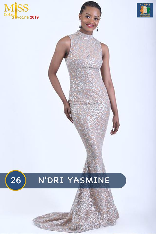 AFRICAN FASHION STYLE MAGAZINE - MISS CI 2019 - Miss N'DRI YASMINE - Contestant N° 26 : N'DRI YASMINE - MISS CI 8 Organize by Victor YABOBI - Location Sofitel Hotel Ivoire palais des Confgres - Official Media Partner DN AFRICA - STUDIO 24 NIGERIA - STUDIO 24 INTERNATIONAL - Ifeanyi Christopher Oputa MD AND CEO OF COLVI LIMITED AND STUDIO 24 - CHEVEUX CHERIE and CHEVEUX CHERIE STUDIO BY MARIEME DUBOZ- Fashion Editor Nahomie NOOR COULIBALY