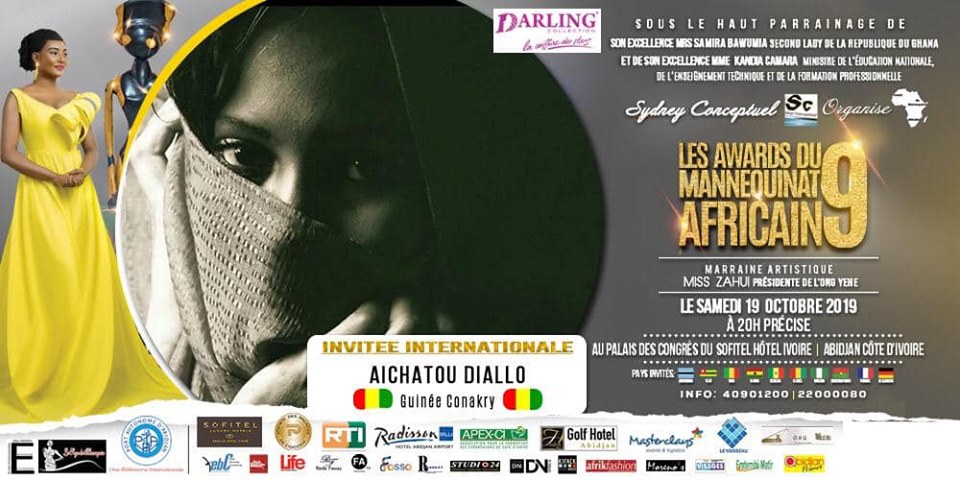 AFRICAN FASHION STYLE MAGAZINE - AMA 9 by Fatim SIDIME - LES-AWARDS-DU-MANNEQUINNAT-AFRICAIN-EDITION-9-2019 - Event organiser Sydney conceptuel - Special Guest Her excellence Ms. Samira Bawumi, Ghana's Vice President - Aichatou Diallo from GUINEA CONAKRY International Model - Photographer DAN NGU - Official Media Partner DN AFRICA - STUDIO 24 NIGERIA - STUDIO 24 INTERNATIONAL - Ifeanyi Christopher Oputa MD AND CEO OF COLVI LIMITED AND STUDIO 24 - CHEVEUX CHERIE and CHEVEUX CHERIE STUDIO BY MARIEME DUBOZ- Fashion Editor Nahomie NOOR COULIBALY