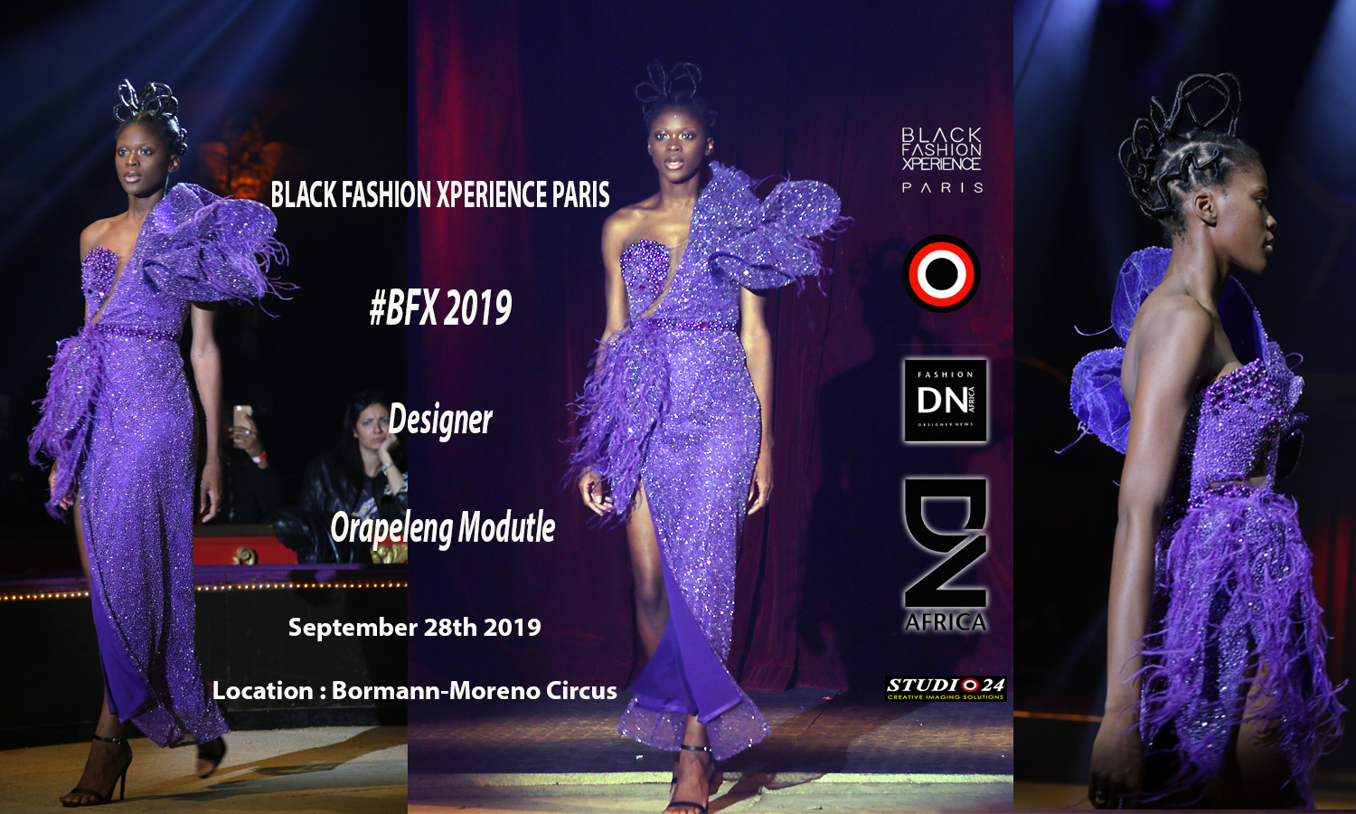 AFRICAN FASHION STYLE MAGAZINE - BFX 2019 – BLACK FASHION XPERIENCE PARIS - BFX 2019 - Orapeleng-Modutle - PR Indirâh Events and Communication - Photographer DAN NGU - Official Media Partner DN AFRICA - STUDIO 24 NIGERIA - STUDIO 24 INTERNATIONAL - Ifeanyi Christopher Oputa MD AND CEO OF COLVI LIMITED AND STUDIO 24 - CHEVEUX CHERIE and CHEVEUX CHERIE STUDIO BY MARIEME DUBOZ- Fashion Editor Nahomie NOOR COULIBALY