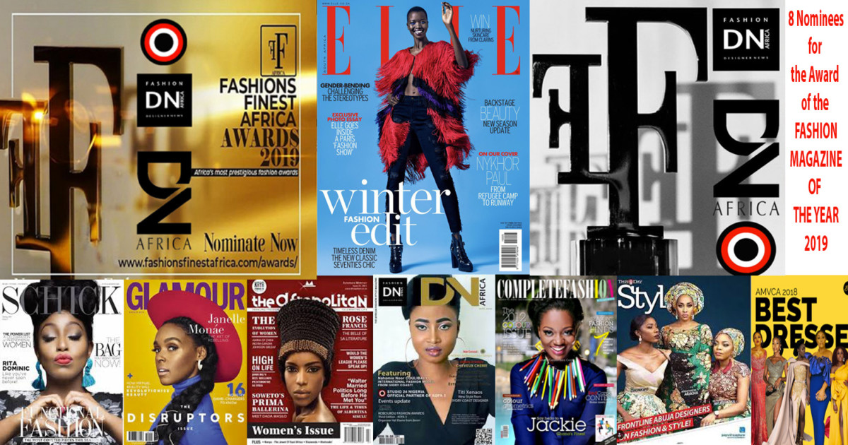 AFRICAN FASHION STYLE MAGAZINE - FASHION FINEST AFRICA - ELLE-South-Africa-received-the-Award-of-the FASHION-MAGAZINE-OF-THE-YEAR - DN AFRICA - Cover Nahomie Noor Coulibaly - Nominee in the Category of Best Magazine of the Year - PR Indirâh Events and Communication - Photographer DAN NGU - Official Media Partner DN AFRICA - STUDIO 24 NIGERIA - STUDIO 24 INTERNATIONAL - Ifeanyi Christopher Oputa MD AND CEO OF COLVI LIMITED AND STUDIO 24 - CHEVEUX CHERIE and CHEVEUX CHERIE STUDIO BY MARIEME DUBOZ- Fashion Editor Nahomie NOOR COULIBALY