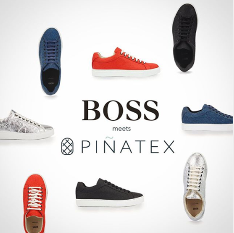 hugo boss pinatex shoes