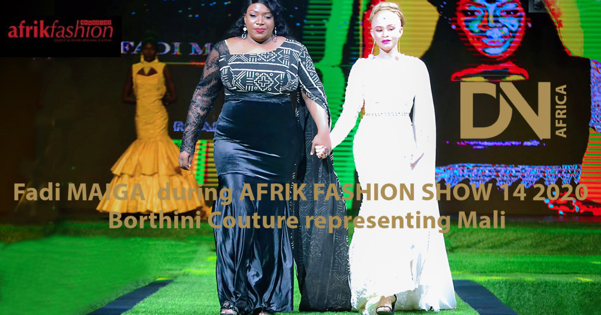 AFRICAN FASHION STYLE MAGAZINE - AFRIK FASHION SHOW 14 BY Isabelle Anoh & AVANT GARDE PRODUCTION -The-socio-professional-integration-of-the-girl - Designer Fadi Maiga from Mali - Location Palais des Congres - Sofitel IVOIRE ABIDJAN Ivory Coast - Photographer DAN NGU - Media Partner DN AFRICA - STUDIO 24 NIGERIA - STUDIO 24 INTERNATIONAL - Ifeanyi Christopher Oputa MD AND CEO OF COLVI LIMITED AND STUDIO 24 - Nahomie NOOR COULIBALY