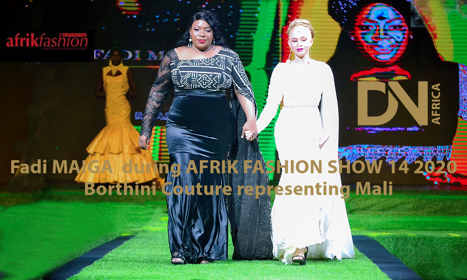 AFRICAN FASHION STYLE MAGAZINE - AFRIK FASHION SHOW 14 BY Isabelle Anoh & AVANT GARDE PRODUCTION -The-socio-professional-integration-of-the-girl - Designer Fadi Maiga from Mali - Location Palais des Congres - Sofitel IVOIRE ABIDJAN Ivory Coast - Photographer DAN NGU - Media Partner DN AFRICA - STUDIO 24 NIGERIA - STUDIO 24 INTERNATIONAL - Ifeanyi Christopher Oputa MD AND CEO OF COLVI LIMITED AND STUDIO 24 - Nahomie NOOR COULIBALY