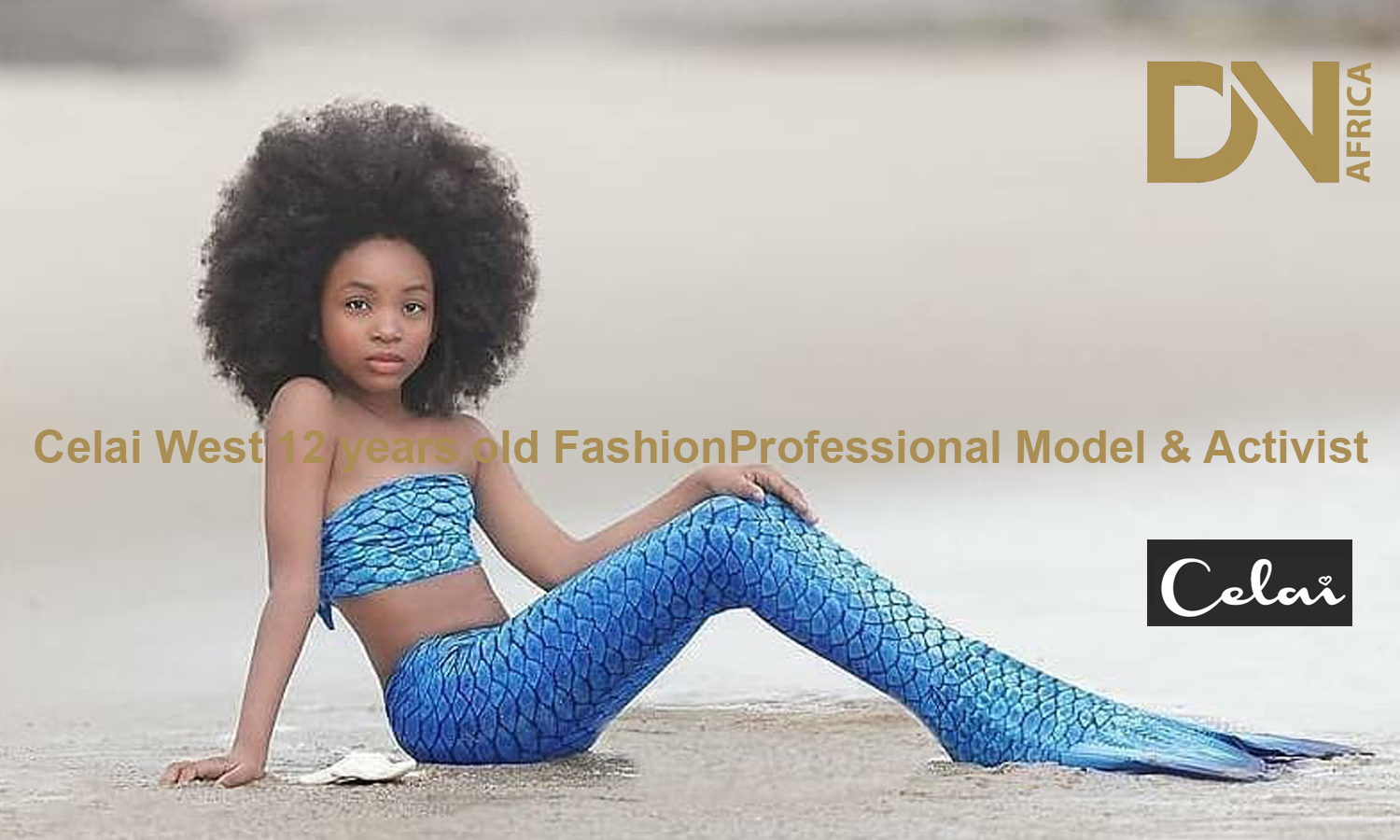 Celai West 12 Years Old Fashion Professional Model And Activist Dn