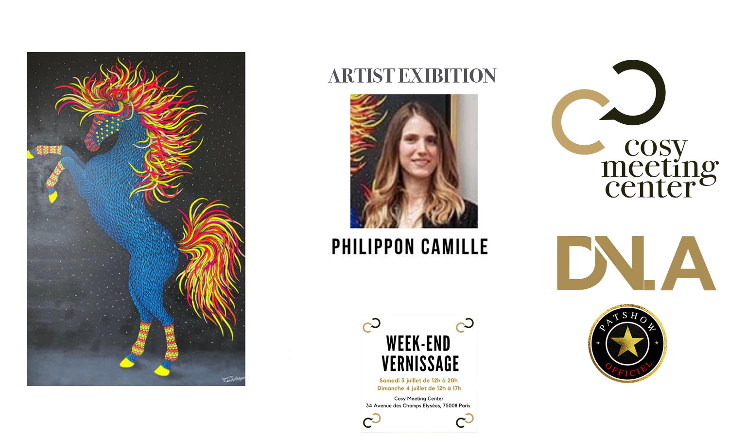 COSY MEETING CENTER Connection with all the arts – Sir Kenneth Johnson, President of the Europe Africa Committee - DN-AFRICA - DN-A - PATSHOW ACTIVITES OFFICIAL MEDIA PARTNER - Camille Philippon EXIBITION - Camille Philippon EXIBITION