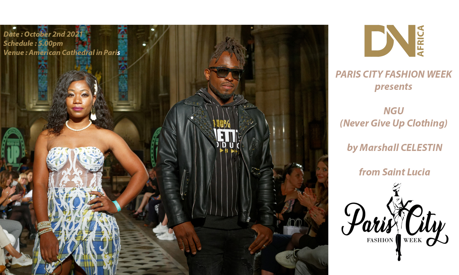 PARIS CITY FASHION WEEK presents Marshall CELESTIN