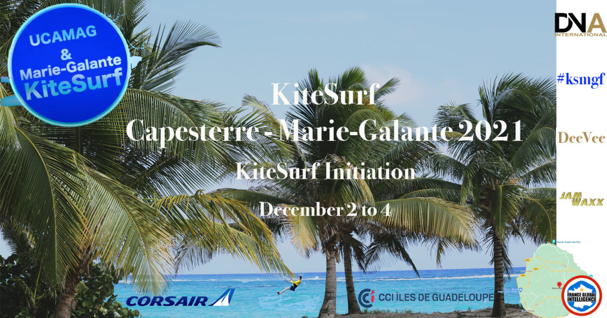 KITESURF CAPESTERRE – MARIE-GALANTE 2021 Kite Surf Initiation