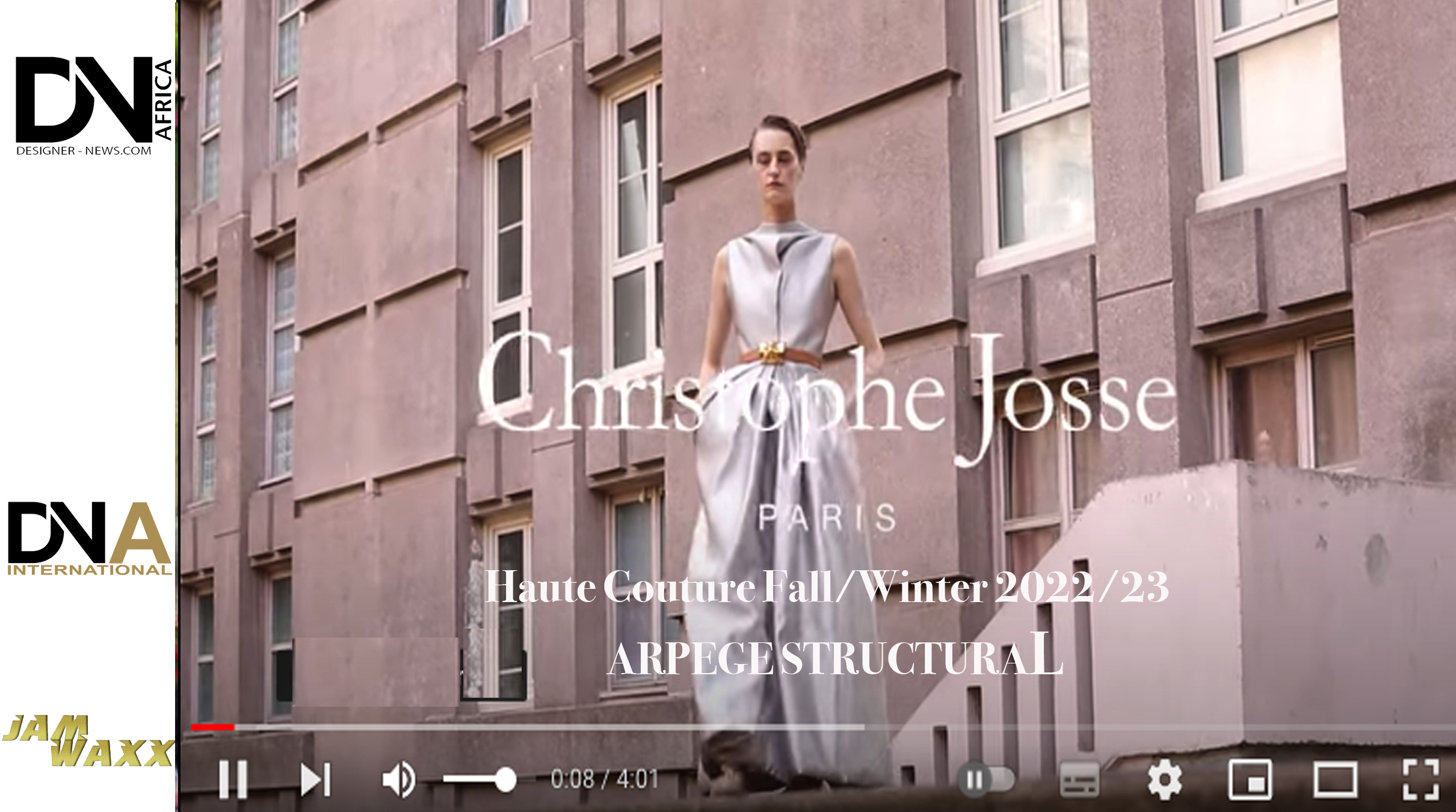 PARIS-FW-Christophe-Josse-Haute-Couture-FallWinter-2022-23- ARPEGE-STRUCTURAL-DN-AFRICA-DN-A-INTERNATIONAL-Media-Partenaire- Cover As VOGUE