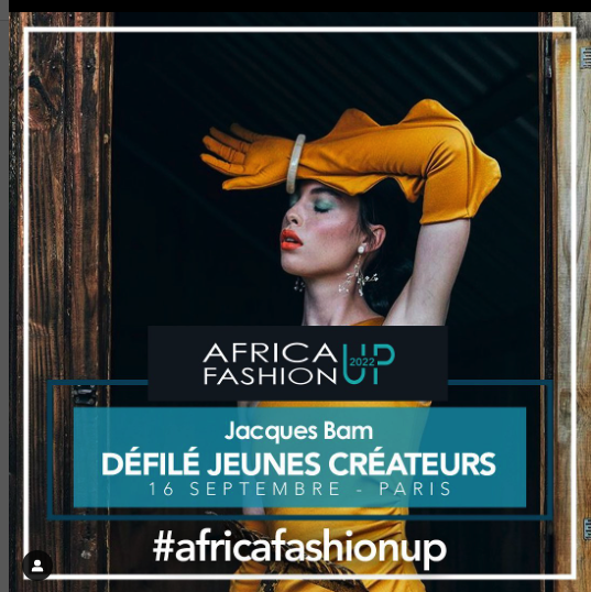 AFRICA FASHION UP - 2e__eme Edition - Jacques BAM De__file__ Jeunes Createurs - DN-AFRICA - DN-A INTERNATIONAL Media Partner