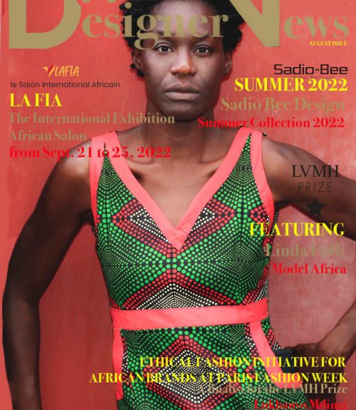DNAFRICA-COVER-NUMBER-248-DESIGNER-SADIO-BEE-MODEL-LINDA-FOLLY- DN-AFRICA -IN-VOGUE