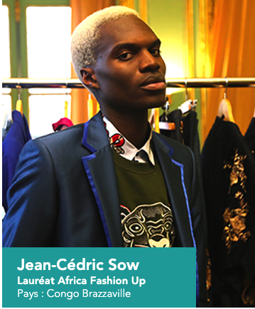 AFRICA FASHION UP-JEAN CEDRIC SOW LAUREAT