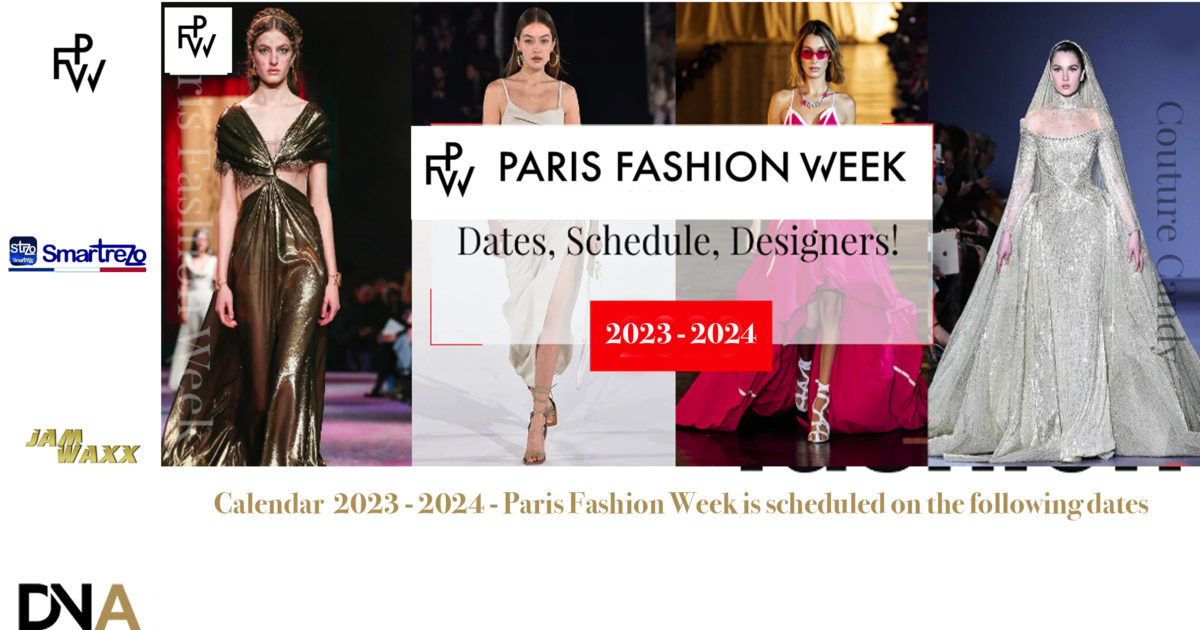 Paris Fashion Week: schedule of Men's Fall/Winter 2023-2024 fashion shows 