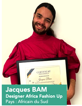 Jacques Bam - Awarded Designer Africa Fashion Up 2022-DN-AFRICA-DNA-INTERNATIONAL MEDIA PARTNER