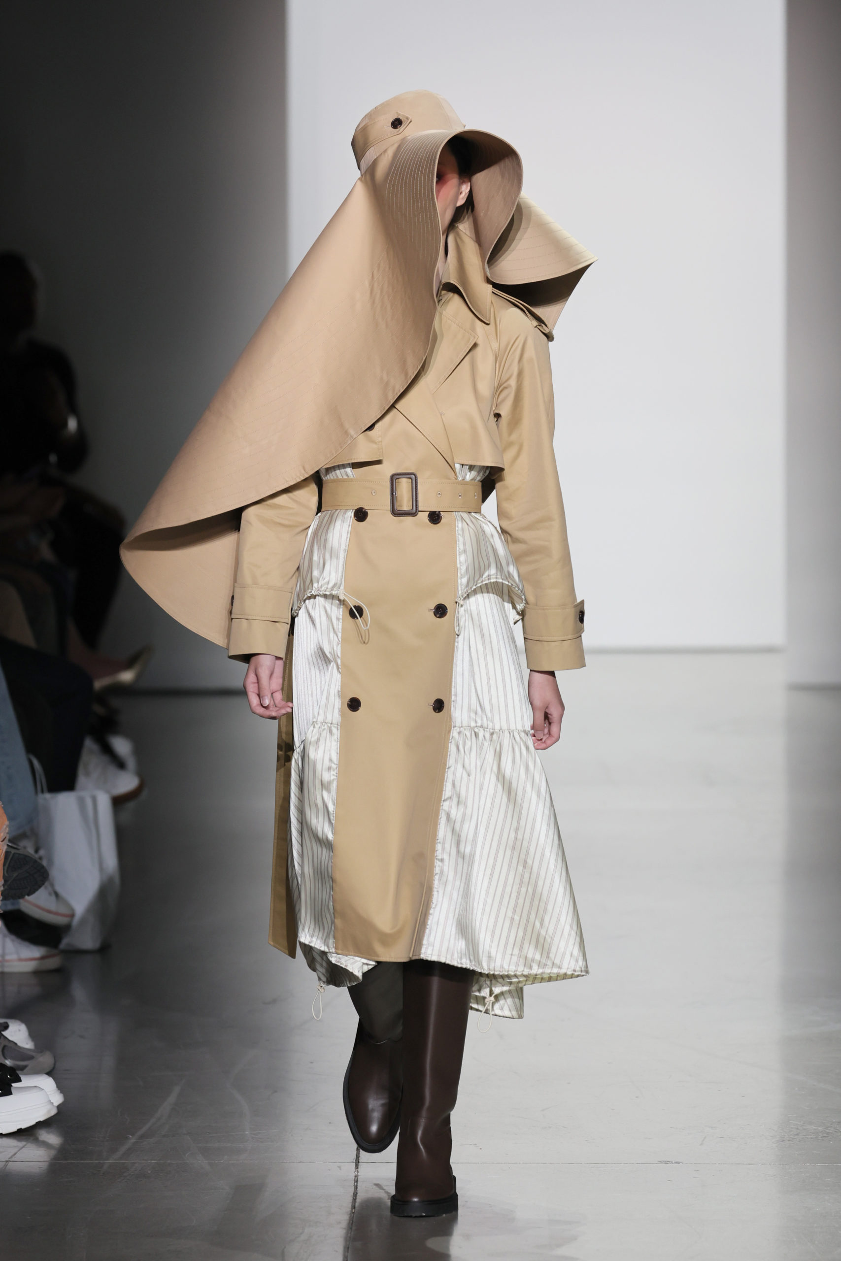 NEW YORK, NEW YORK - SEPTEMBER 13: A model walks the runway for BESFXXK during the Concept Korea Spring/Summer 2023 fashion show during September 2022 New York Fashion Week: The Shows at Gallery at Spring Studios on September 13, 2022 in New York City. (Photo by Dia Dipasupil/Getty Images for Concept Korea) - DN-AFRICA Media Partner - PR Totem Fashion