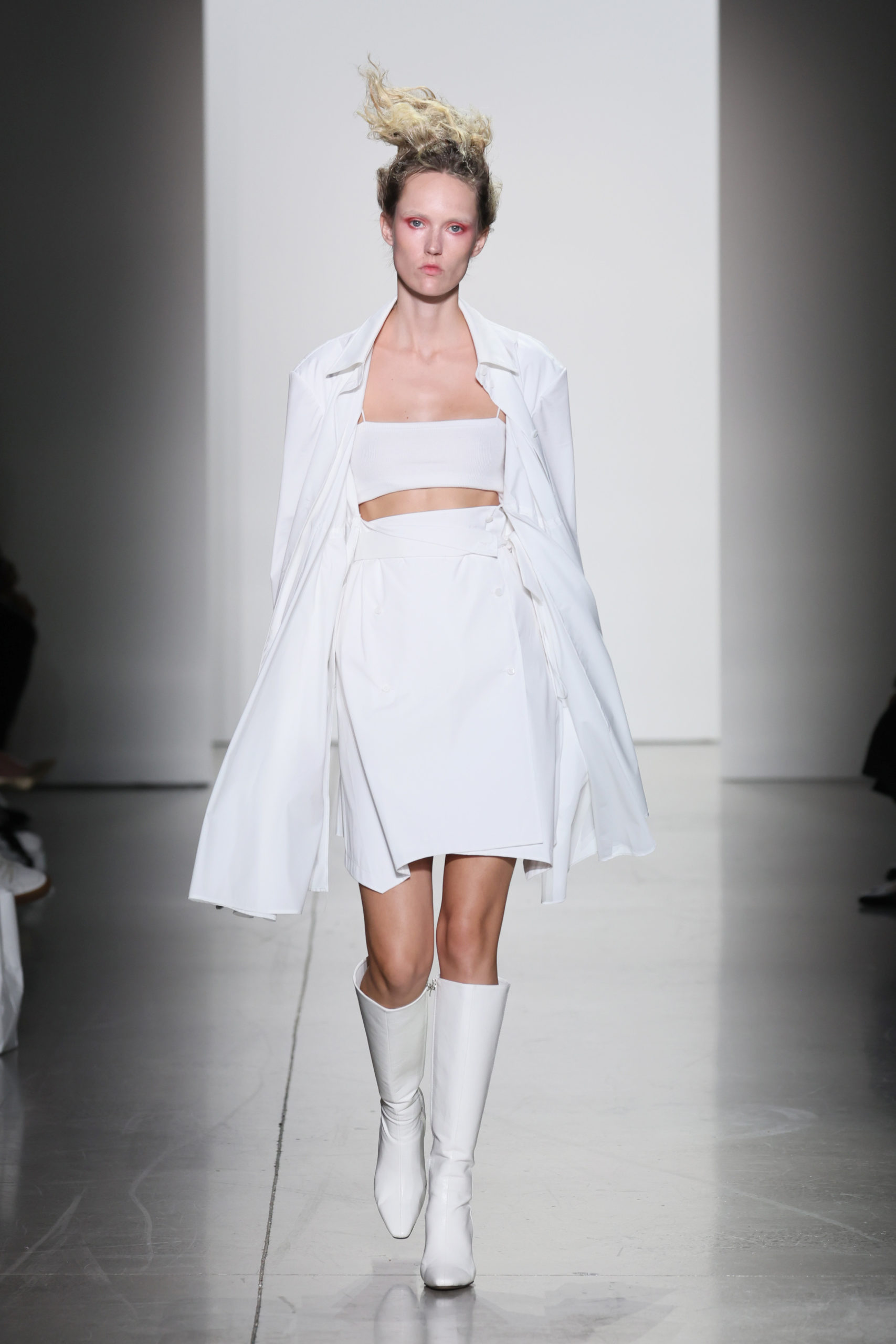 NEW YORK, NEW YORK - SEPTEMBER 13: A model walks the runway for BESFXXK during the Concept Korea Spring/Summer 2023 fashion show during September 2022 New York Fashion Week: The Shows at Gallery at Spring Studios on September 13, 2022 in New York City. (Photo by Dia Dipasupil/Getty Images for Concept Korea) - DN-AFRICA Media Partner - PR Totem Fashion