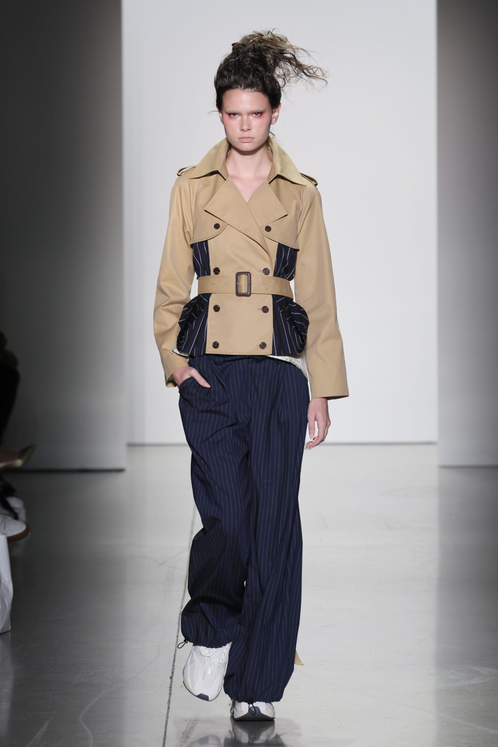 NEW YORK, NEW YORK - SEPTEMBER 13: A model walks the runway for BESFXXK during the Concept Korea Spring/Summer 2023 fashion show during September 2022 New York Fashion Week: The Shows at Gallery at Spring Studios on September 13, 2022 in New York City. (Photo by Dia Dipasupil/Getty Images for Concept Korea) - DN-AFRICA Media Partner - PR Totem Fashion