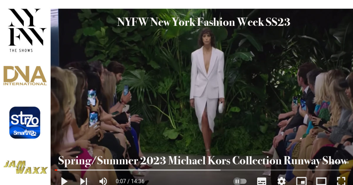 NYFW New York Fashion Week SS23-Spring Summer 2023 Michael Kors Collection Runway Show -DN-AFRICA -DN-A INTERNATIONAL MEDIA PARTNER