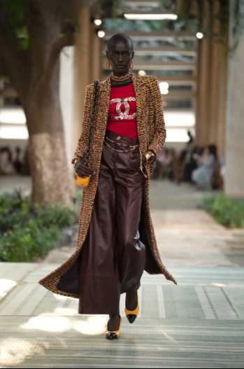 CHANEL - DAKAR FASHION SHOW -Métiers d'art 2022/23  - LOOK 23