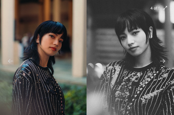 Celebrity Attendance- Nana Komatsu -Métiers d'art 2022-23 CHANEL - DAKAR