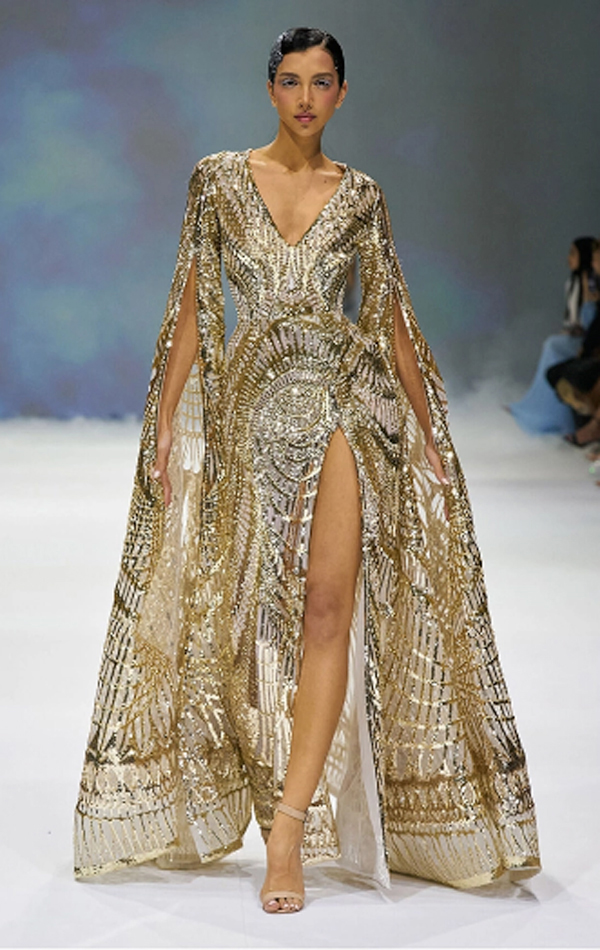 Michael Cinco - Spring Summer-2023 - Dubai Fashion Week by Arab Fashion Council - LOOK-4