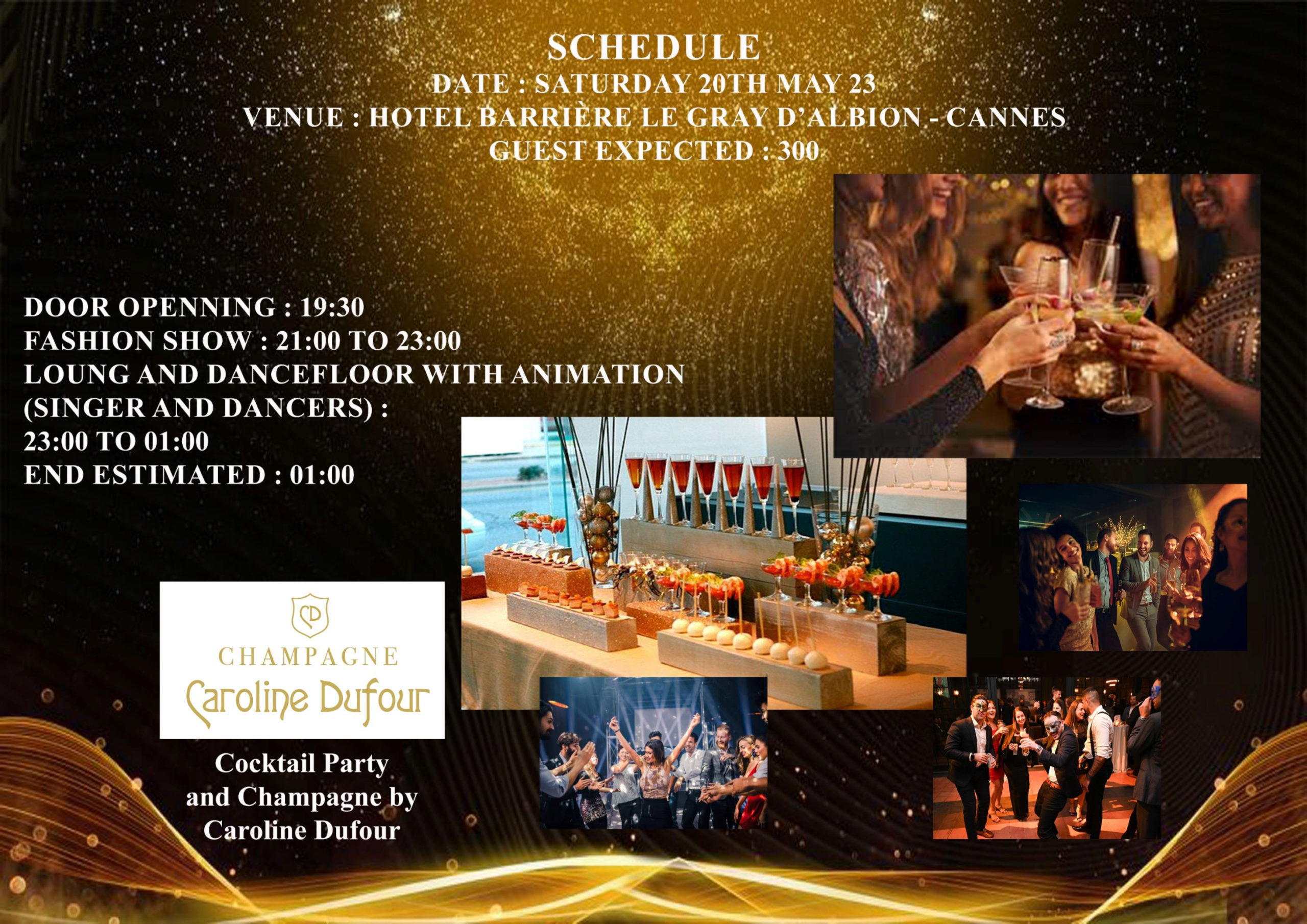 AEFW presents  FASHION TV - OFFICIAL FASHION PARTY SHOW IN CANNES-DN-AFRICA MEDIA PARTNER-SCHEDULE
