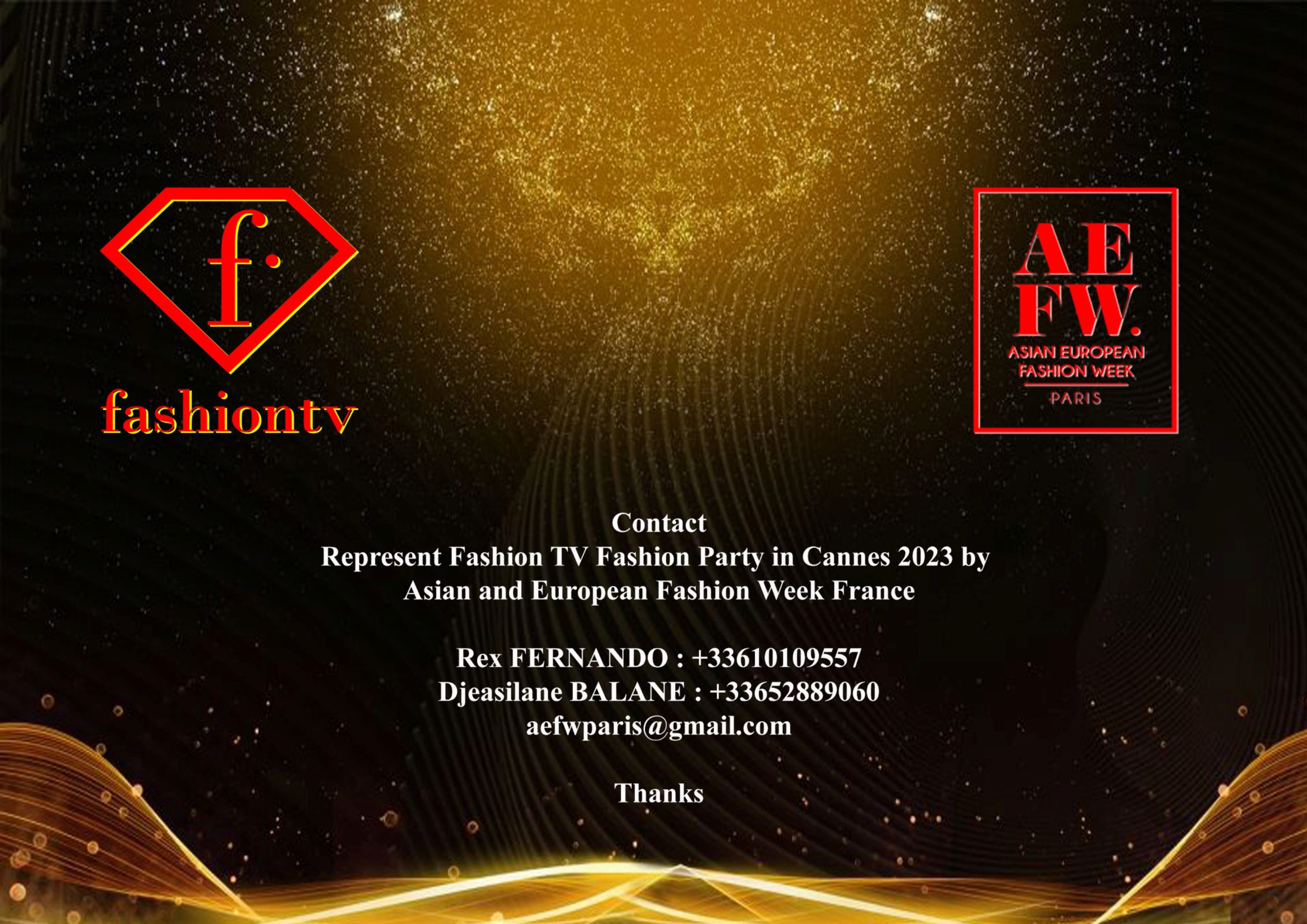 AFRICA VOGUE COVER - Designers Call-AEFW presents fashiontv OFFICIAL FASHION PARTY SHOW IN CANNES 76TH Edition of CANNES FESTIVAL -Contact -DN-AFRICA-DN-A-INTERNATIONAL-Media-Partner