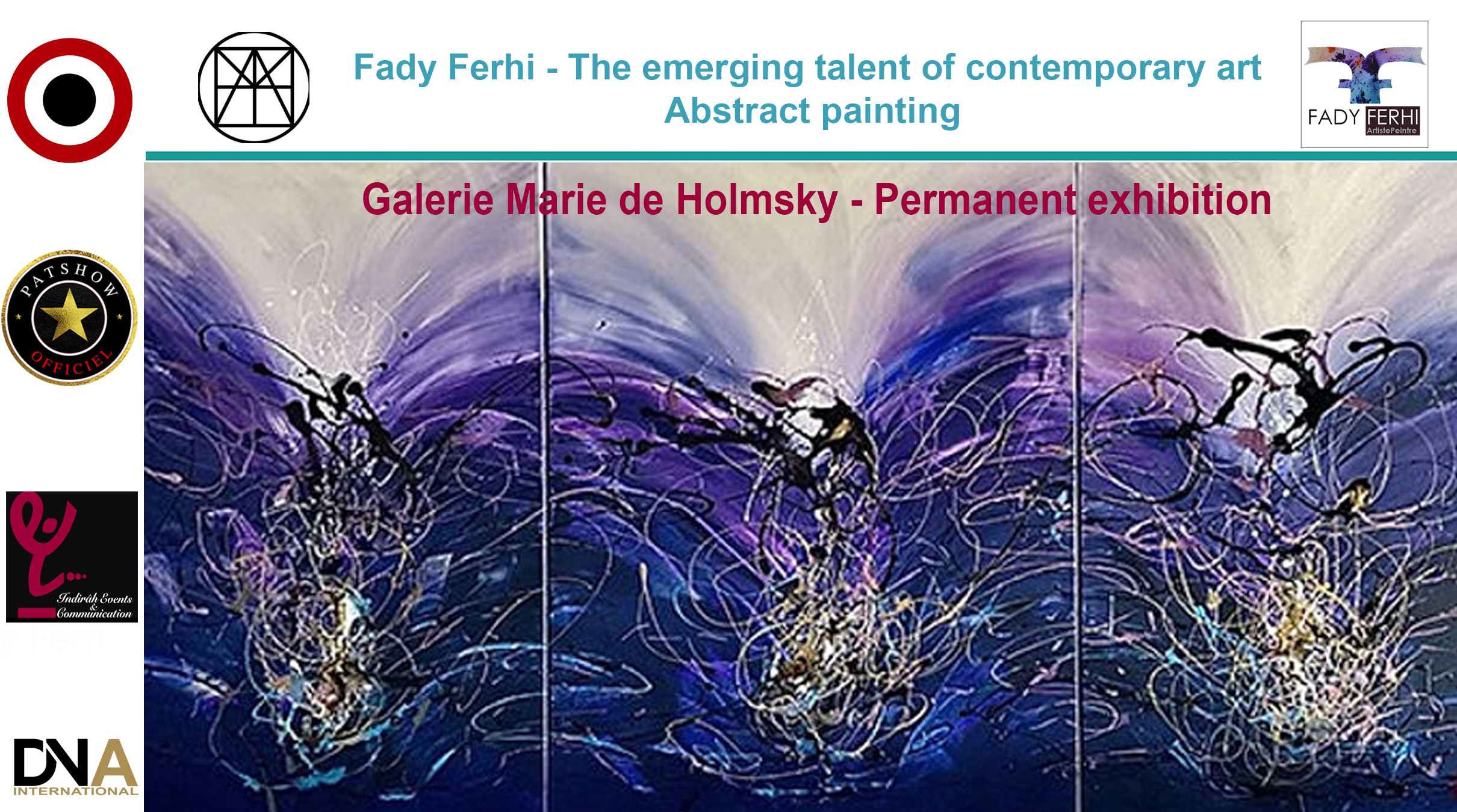 Fady Ferhi – The emerging talent of contemporary art – Abstract painting