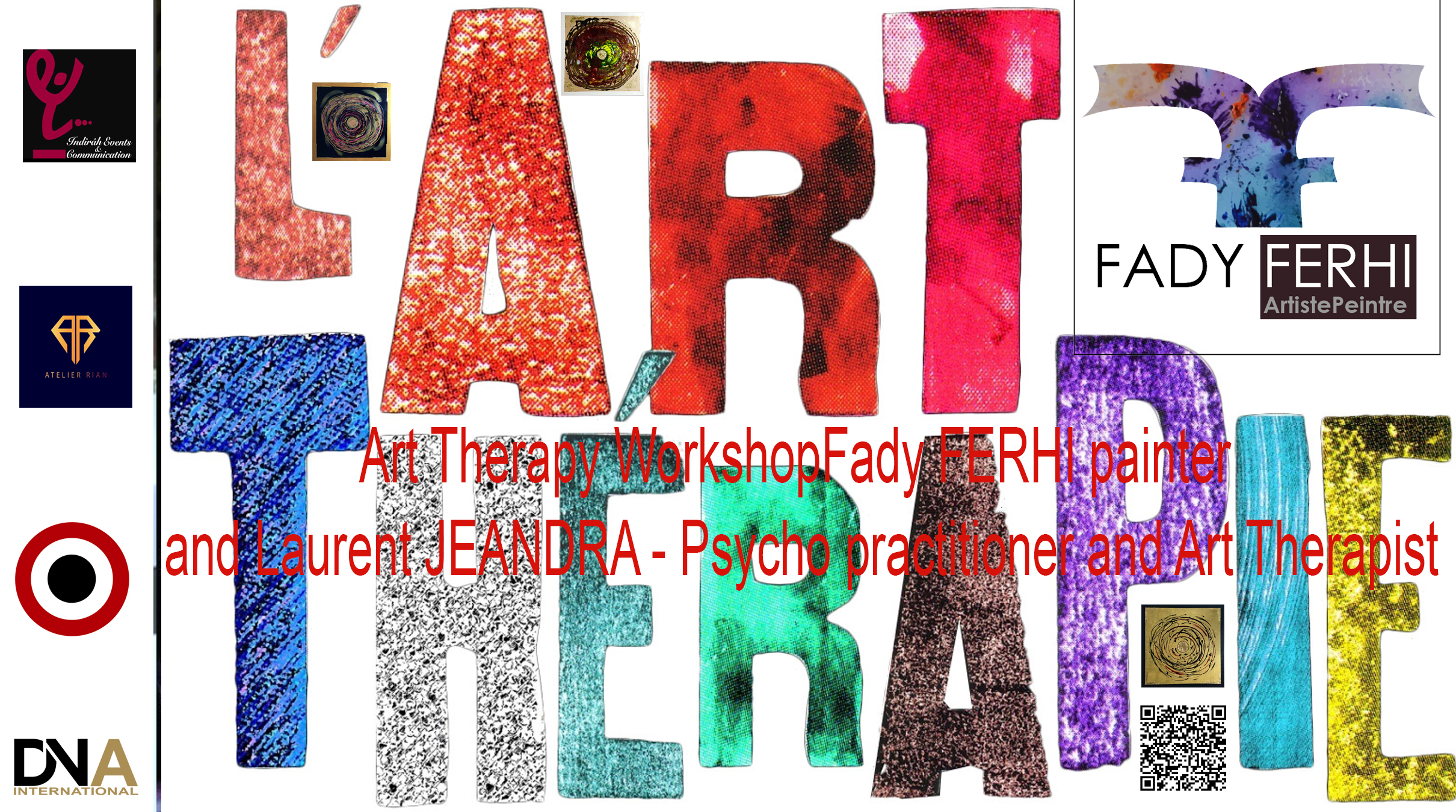 Art therapy – Fady Ferhi want to promote healing, personal development and emotional well-being