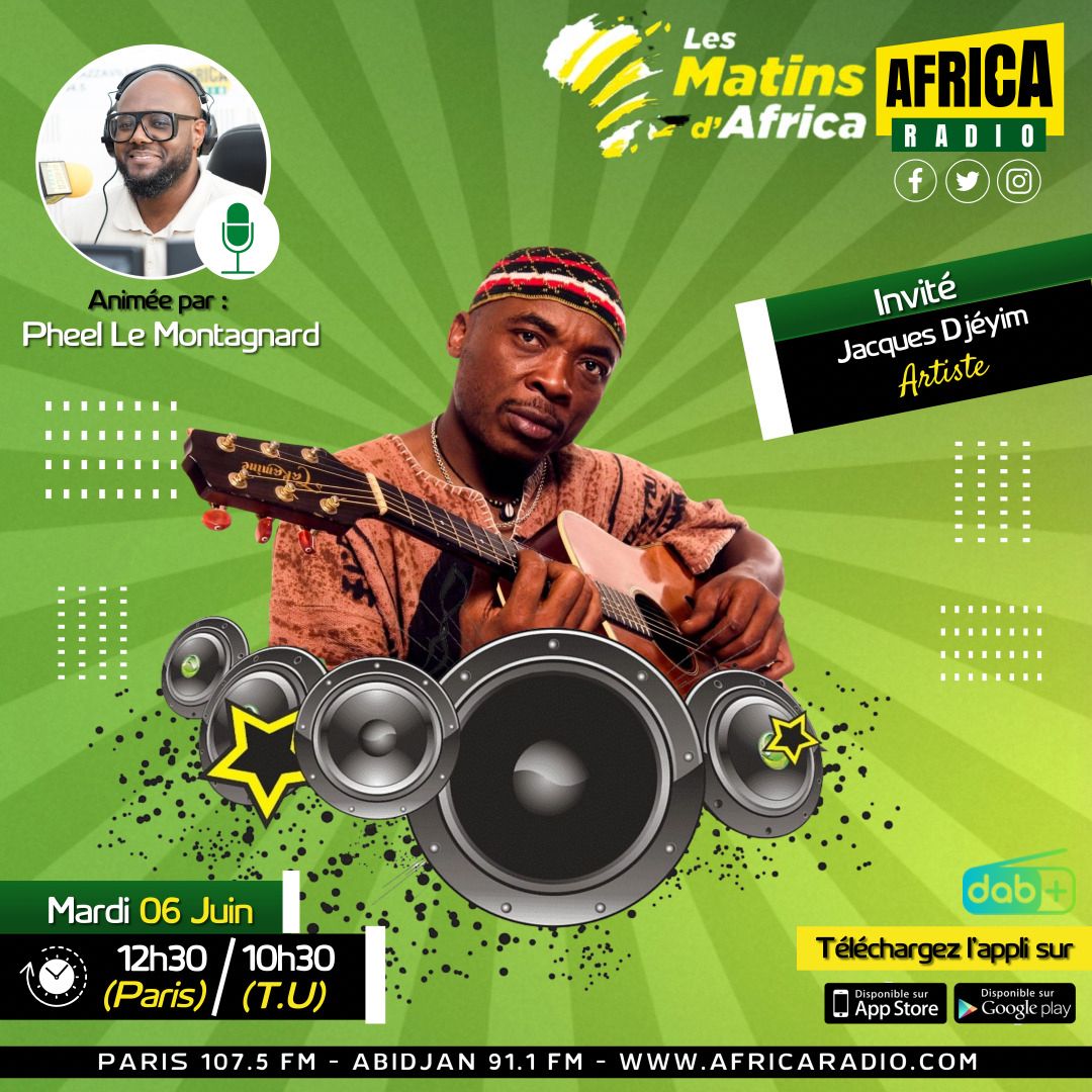 AFRICA RADIO WITH PHEEL LE MONTAGNARD-JACK DJEYIM-COME DOWN AND SEE