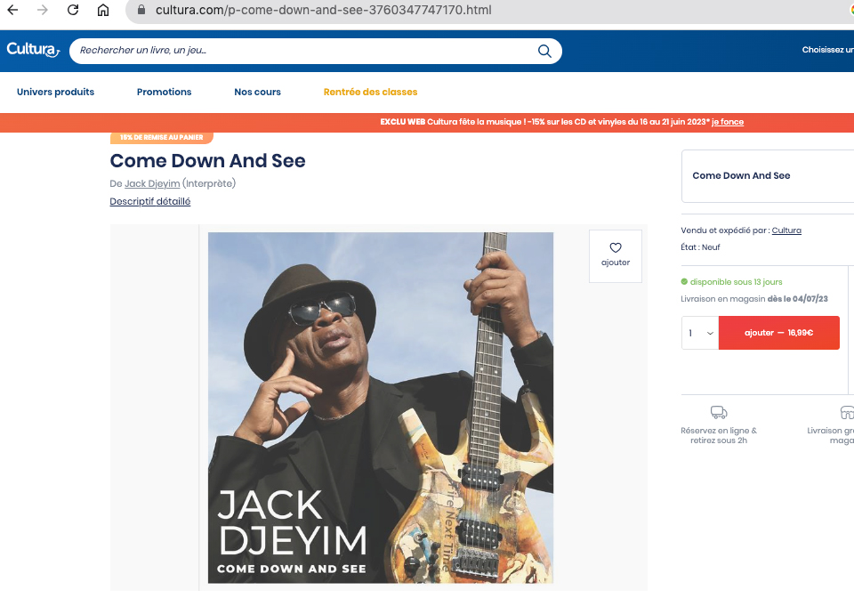 Jack-DJEYIM-New-Album-Come-Down-and-See---To-Order-the-CD-ALBUM-ON-CULTURA