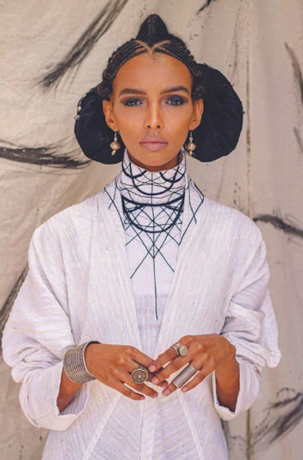 AFU-FASHION-SHOW-2023-3RD-EDITION-SELECTION-OF-YOUNG-DESIGNERS-YONAEL-MARGA-from-Ethiopia-DN-AFRICA MEDIA PARTNER