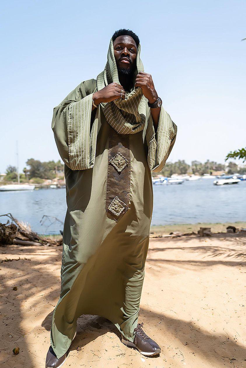 NF DESIGN - 3RD COLLECTION – BOUR AK LINGUERE - MEANING THE KING AND THE QUEEN - LOOK-7 - Pierre de PEROUGES Photograph